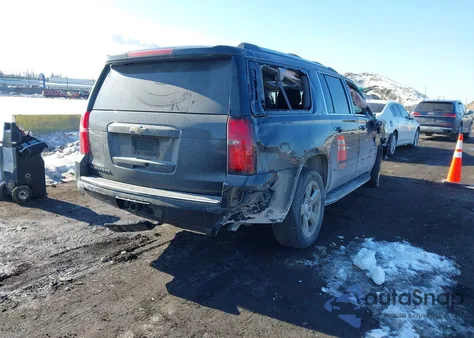 2016 Chevrolet Suburban Ltz из США, поврежденный, VIN 1GNSKJKC0GR296974